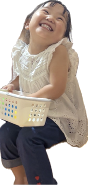 笑顔の女の子